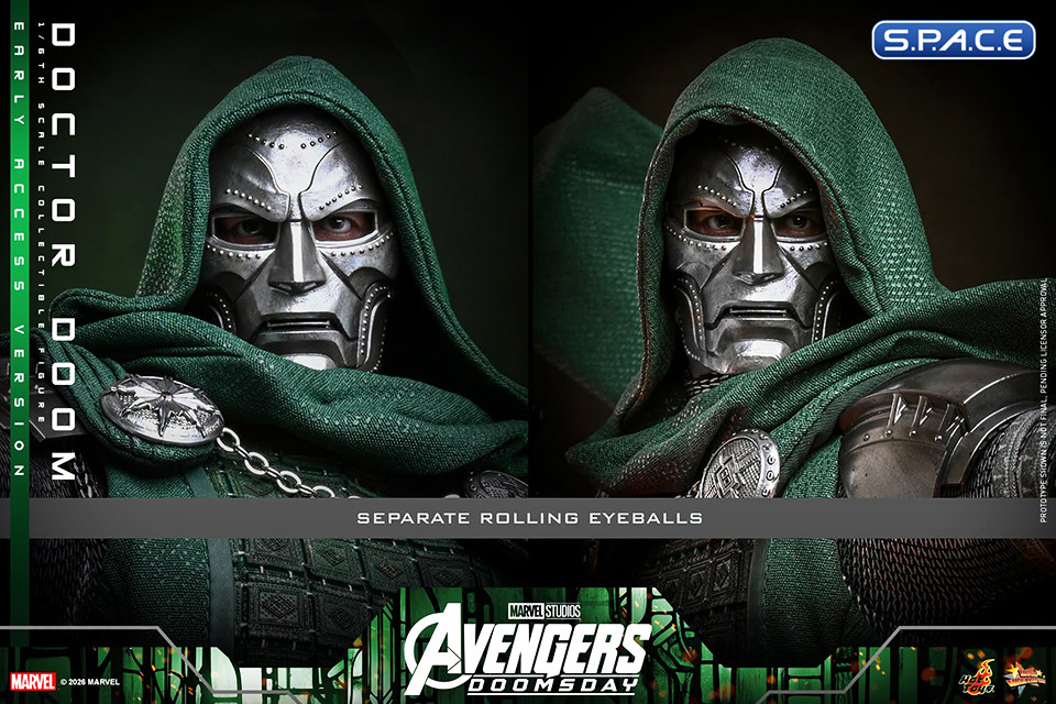 1/6 Scale Doctor Doom Movie Masterpiece MMS906 (Avengers: Doomsday)