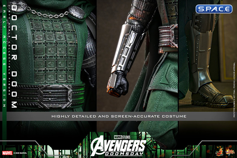1/6 Scale Doctor Doom Movie Masterpiece MMS906 (Avengers: Doomsday)