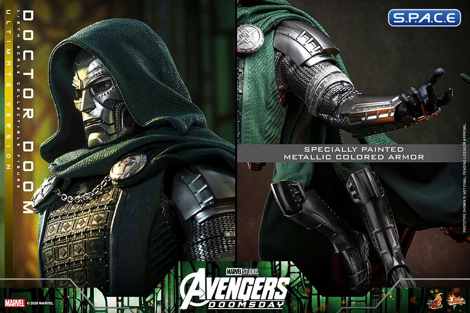 1/6 Scale Doctor Doom Ultimate Version Movie Masterpiece MMS907 (Avengers: Doomsday)