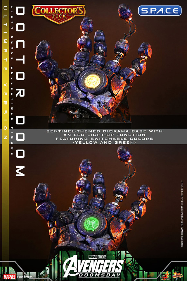 1/6 Scale Doctor Doom Ultimate Version Movie Masterpiece MMS907 (Avengers: Doomsday)