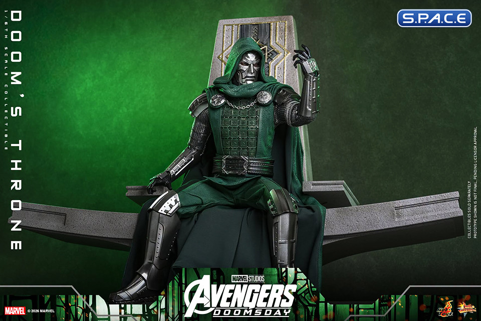 1/6 Scale Dooms Throne Accessory Collectible Set ACS016 (Avengers: Doomsday)