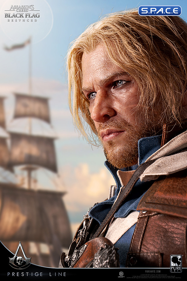 1/2 Scale Edward Kenway Prestige Line Statue (Assassins Creed Black Flag Resynced)