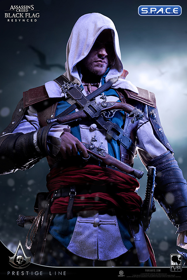 1/2 Scale Edward Kenway Prestige Line Statue (Assassins Creed Black Flag Resynced)