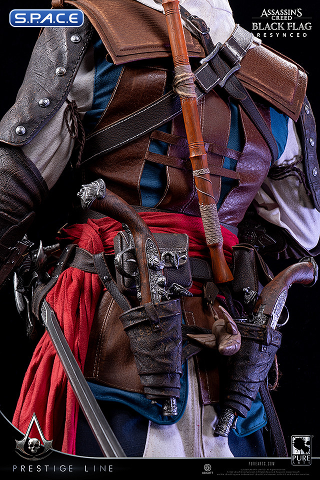 1/2 Scale Edward Kenway Prestige Line Statue (Assassins Creed Black Flag Resynced)