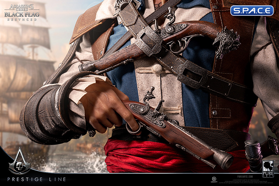 1/2 Scale Edward Kenway Prestige Line Statue (Assassins Creed Black Flag Resynced)