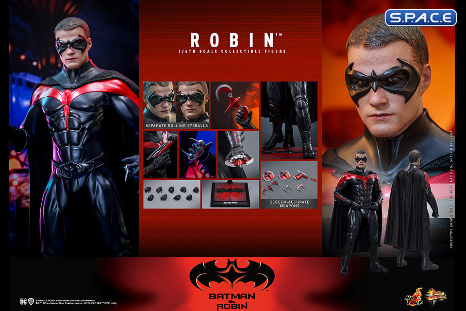 2er Bundle: Batman MMS786 & Robin MMS787 Movie Masterpieces (Batman & Robin)