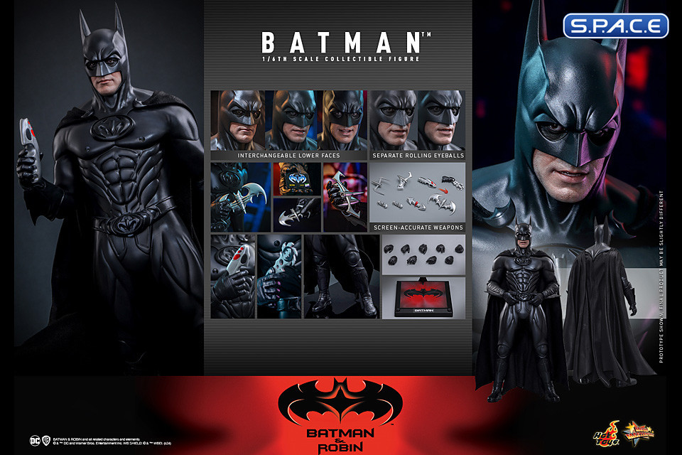 2er Bundle: Batman MMS786 & Robin MMS787 Movie Masterpieces (Batman & Robin)