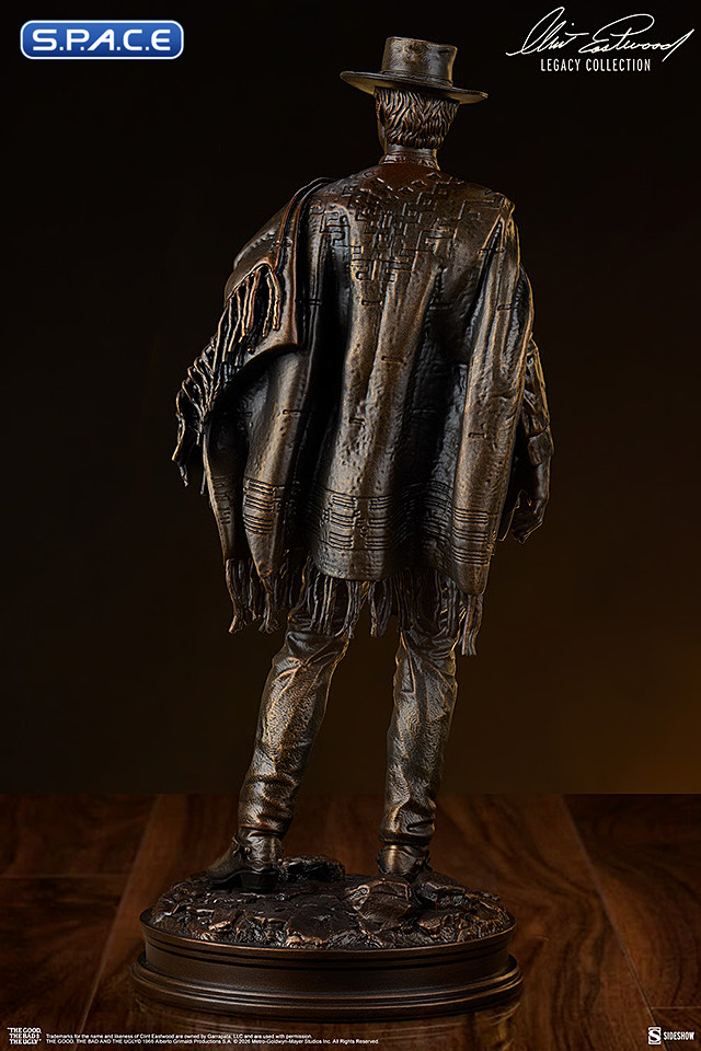 The Man With No Name Faux Bronze Statue (The Good, The Bad and The Ugly)