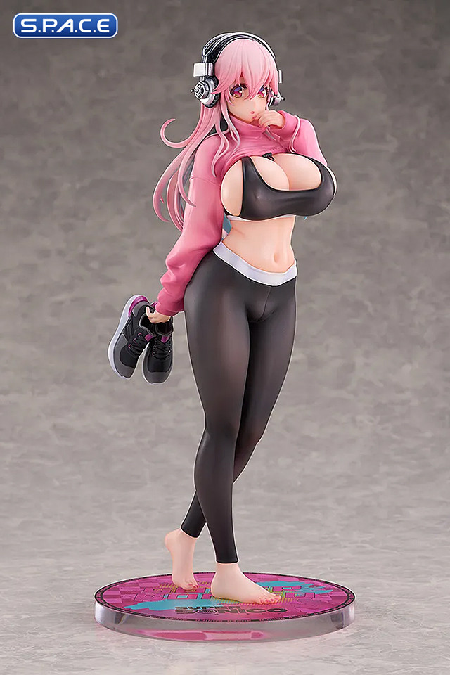 1/6 Scale Super Sonico PVC Statue - Exercise Version (Super Sonico)