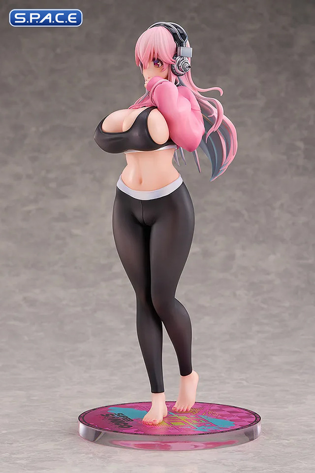1/6 Scale Super Sonico PVC Statue - Exercise Version (Super Sonico)