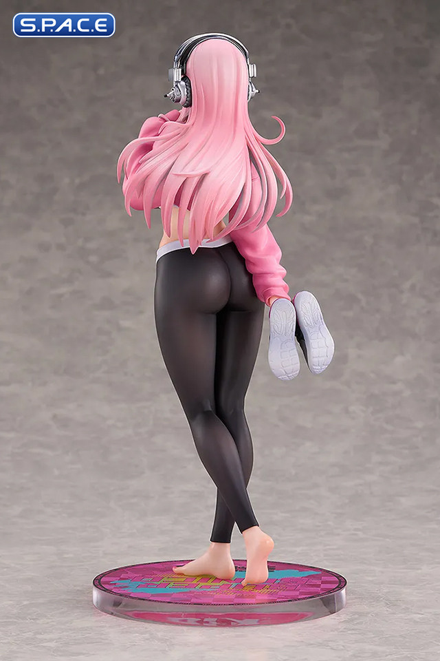 1/6 Scale Super Sonico PVC Statue - Exercise Version (Super Sonico)
