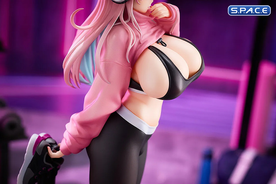 1/6 Scale Super Sonico PVC Statue - Exercise Version (Super Sonico)