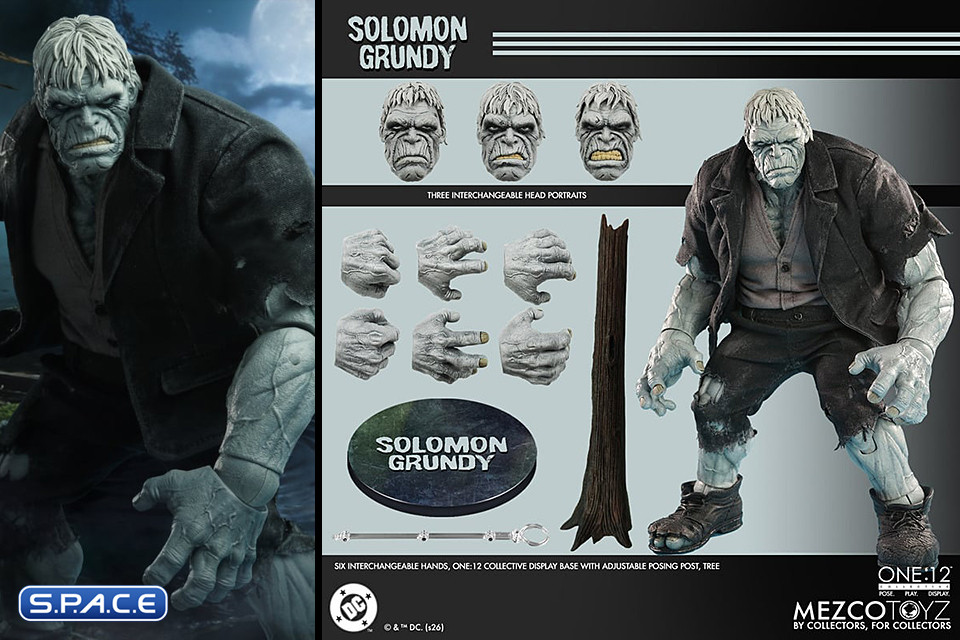 1/12 Scale Solomon Grundy One:12 Collective (DC Comics)