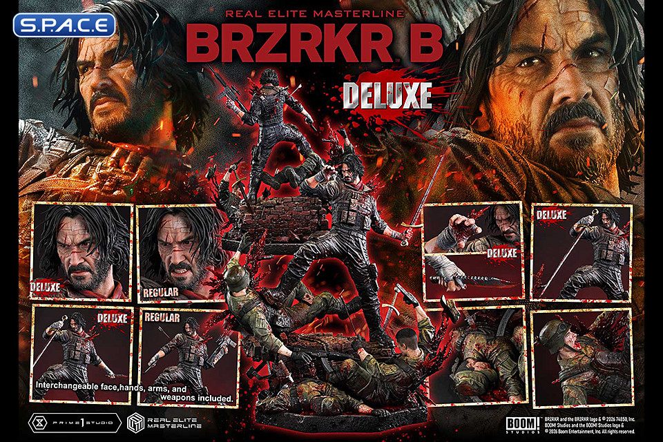 1/4 Scale B Deluxe Real Elite Masterline Statue - Bonus Version (BRZRKR)