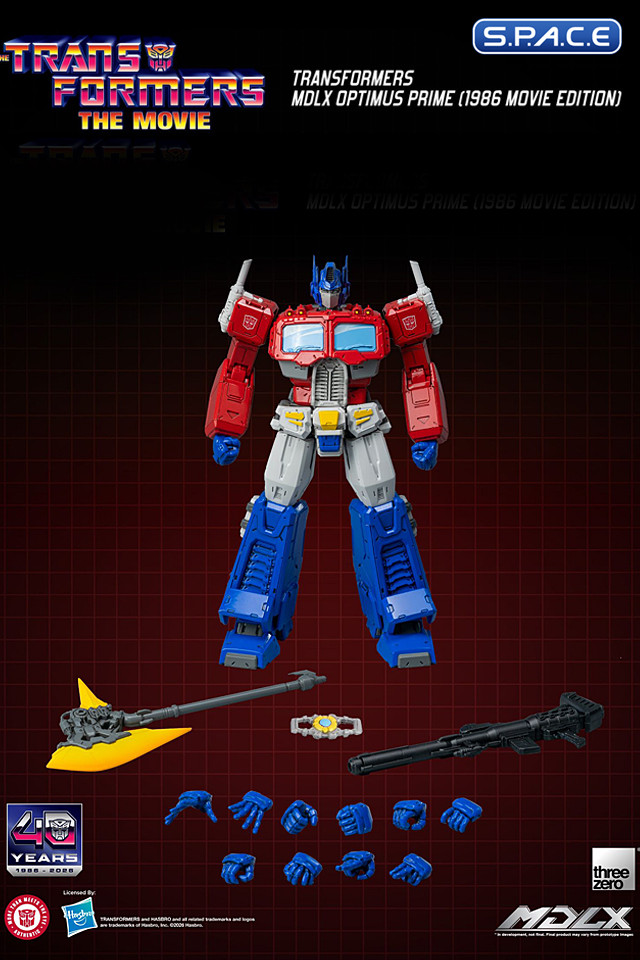 Optimus Prime MDLX Collectible Figure (The Transformers: The Movie)