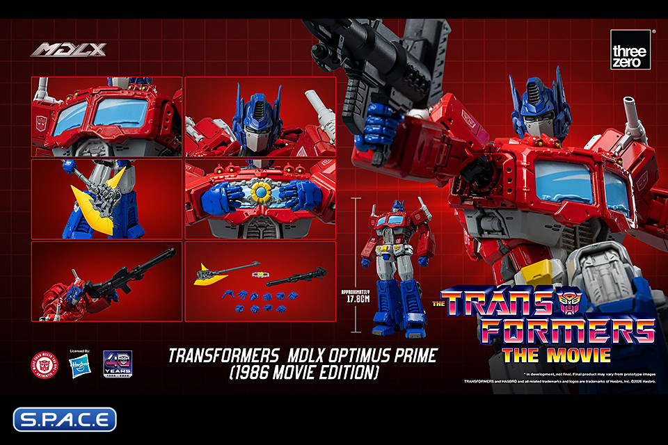 Optimus Prime MDLX Collectible Figure (The Transformers: The Movie)