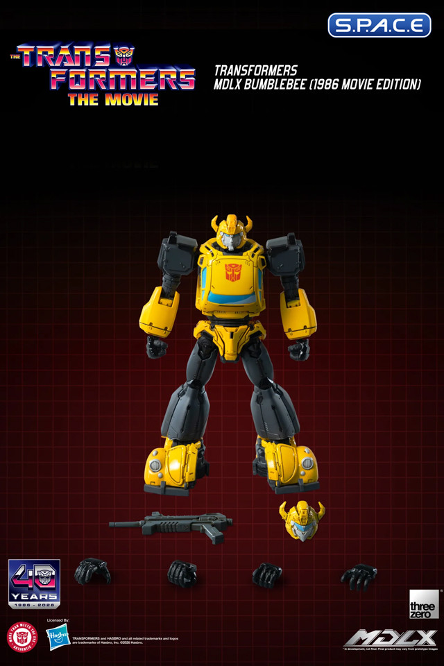 Bumblebee MDLX Collectible Figure (The Transformers: The Movie)