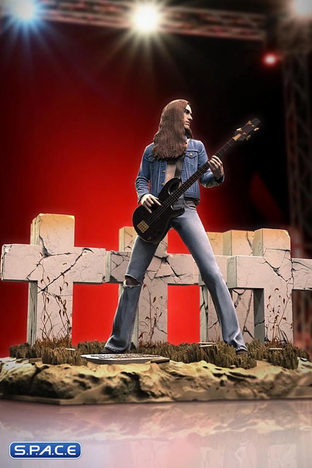 Cliff Burton Rock Iconz Statue - Version 3 (Metallica)
