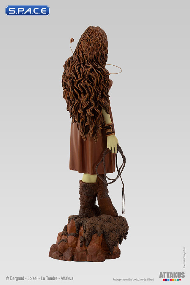 Pelisse mit Pelzchen Statue - Sepia Version