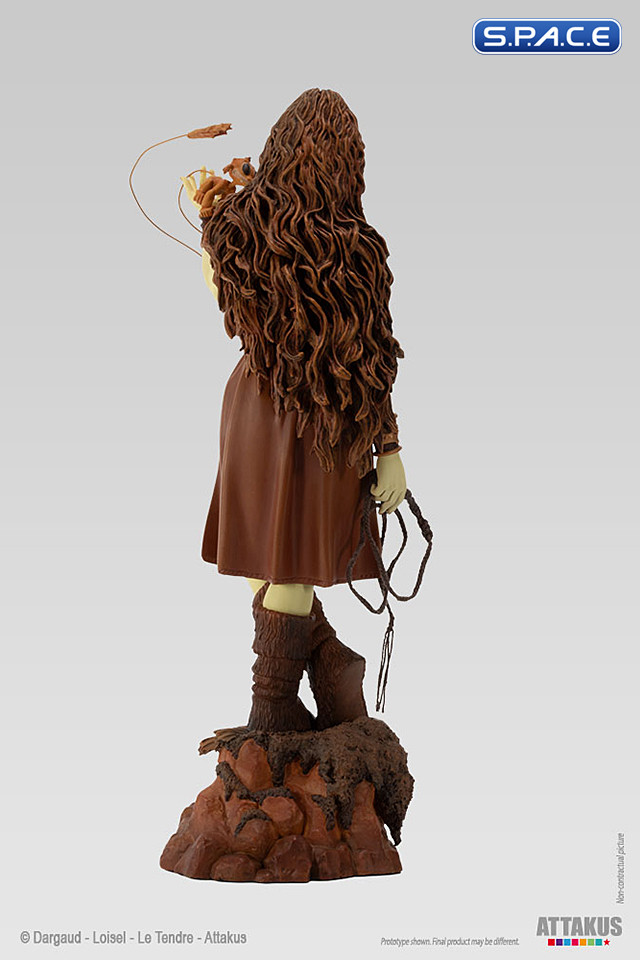 Pelisse mit Pelzchen Statue - Sepia Version