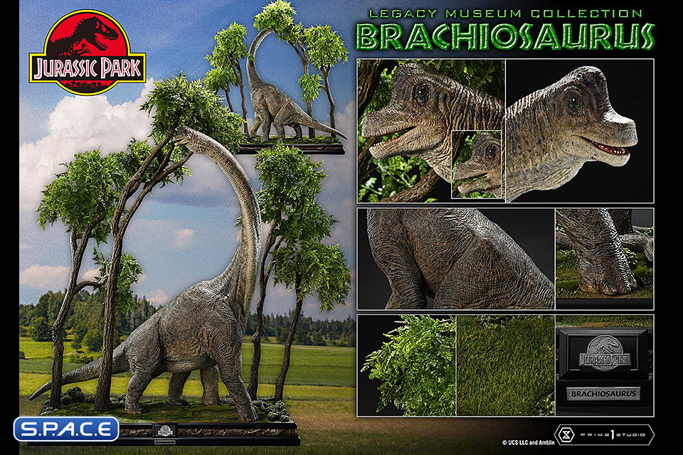 1/15 Scale Brachiosaurus Legacy Museum Collection Statue (Jurassic Park)