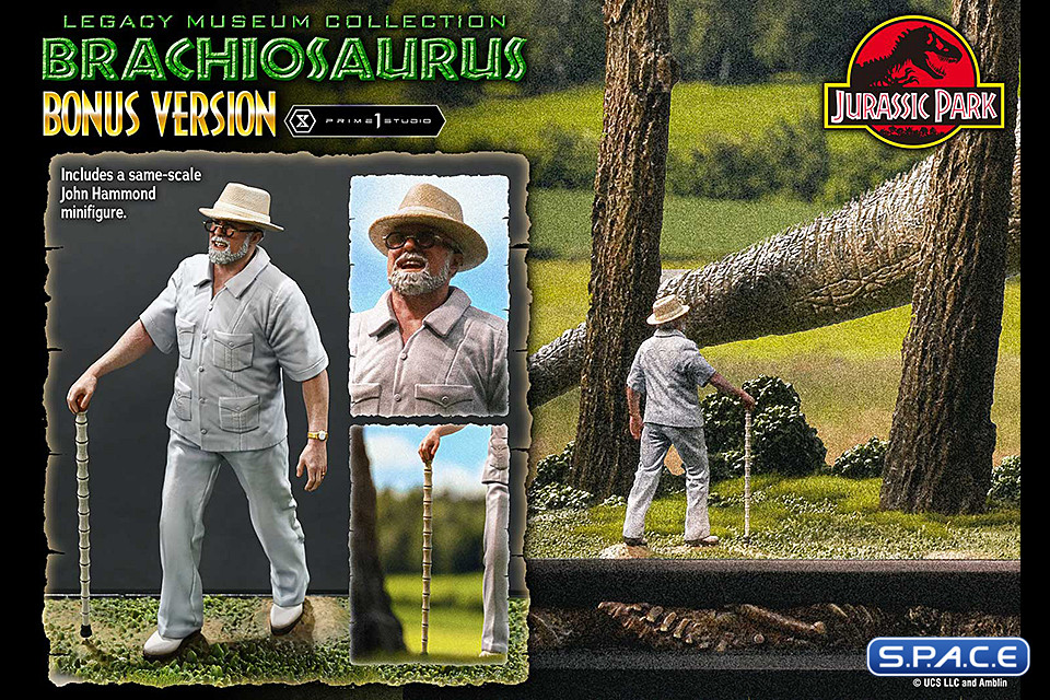1/15 Scale Brachiosaurus Legacy Museum Collection Statue - Bonus Version (Jurassic Park)
