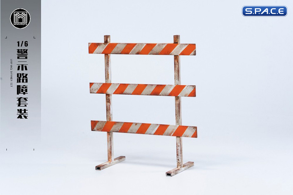 1/6 Scale Warning Barrier Set