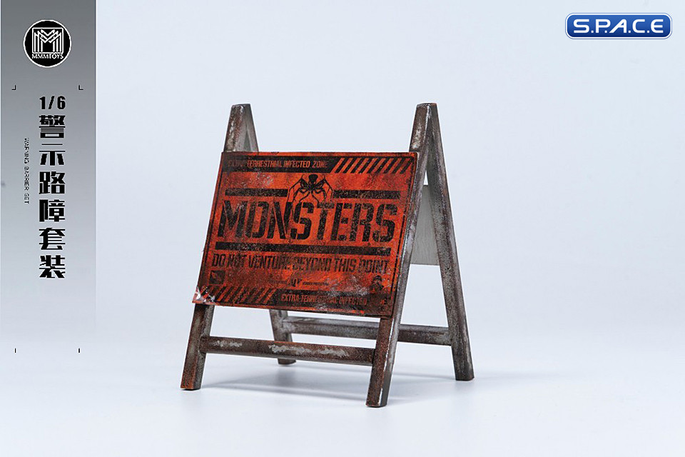 1/6 Scale Warning Barrier Set