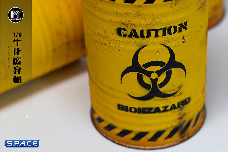 1/6 Scale Biohazard Waste Bin