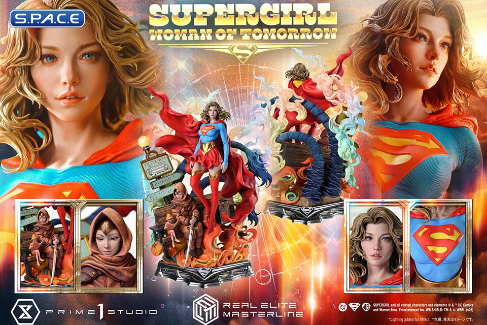 1/4 Scale Supergirl �Woman of Tomorrow� Real Elite Masterline Statue - Bonus Version (DC Comics)
