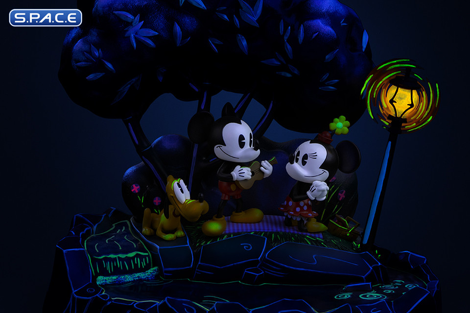 1/10 Scale Mickey, Minnie & Plutos Day at the Park Deluxe Art Scale Statue (Disney)