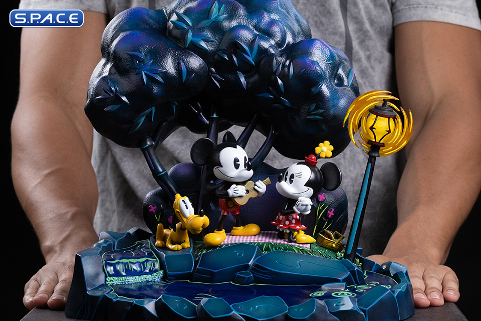 1/10 Scale Mickey, Minnie & Plutos Day at the Park Deluxe Art Scale Statue (Disney)