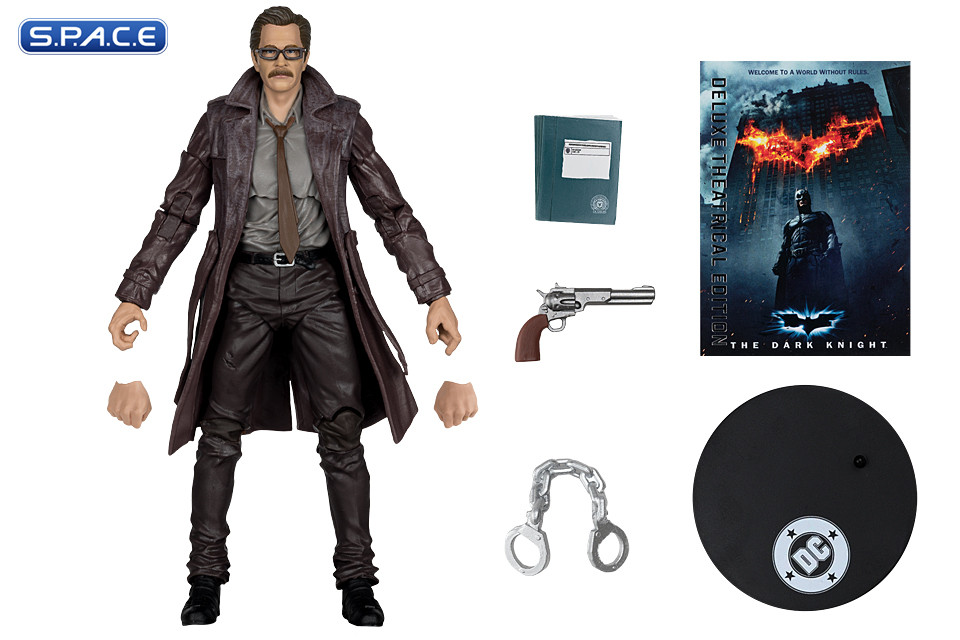 Commissioner James Gordon from The Dark Knight Trilogy - Deluxe Theatrical Edition (DC Multiverse)