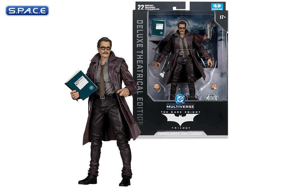 Commissioner James Gordon from The Dark Knight Trilogy - Deluxe Theatrical Edition (DC Multiverse)