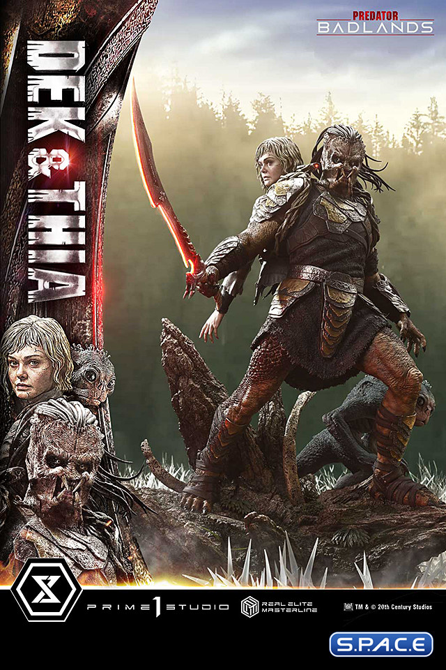 1/3 Scale Dek & Thia Real Elite Masterline Statue (Predator: Badlands)