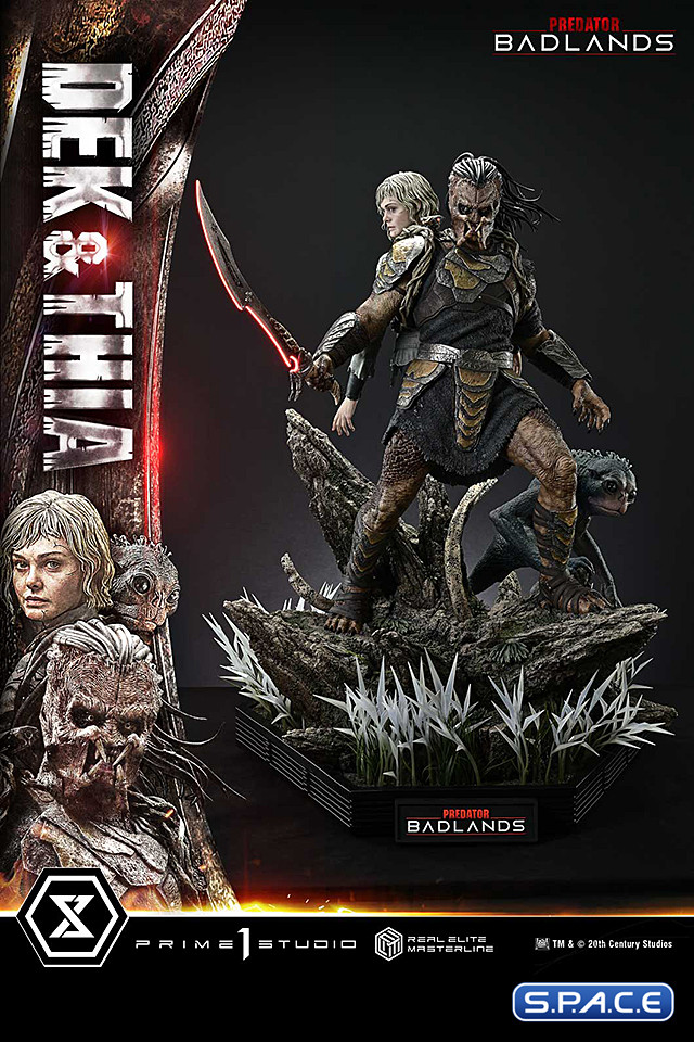 1/3 Scale Dek & Thia Real Elite Masterline Statue (Predator: Badlands)
