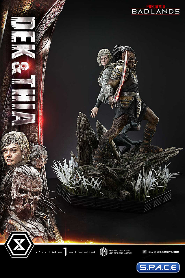 1/3 Scale Dek & Thia Real Elite Masterline Statue (Predator: Badlands)