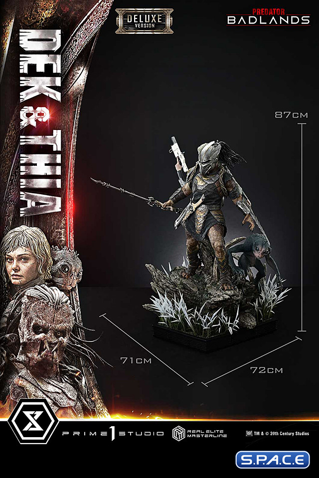 1/3 Scale Dek & Thia Deluxe Real Elite Masterline Statue (Predator: Badlands)