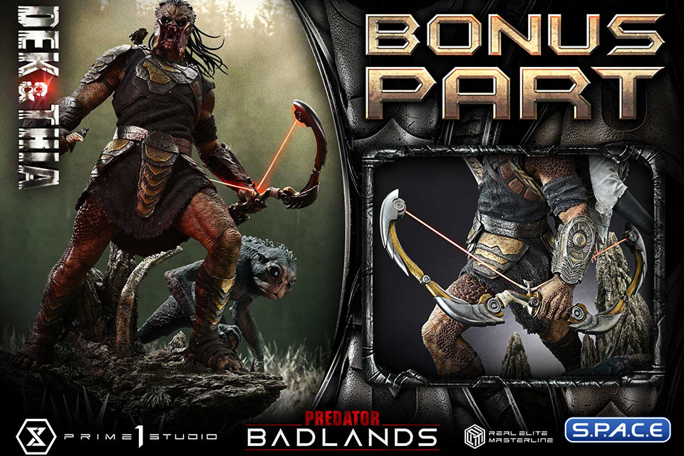 1/3 Scale Dek & Thia Deluxe Real Elite Masterline Statue - Bonus Version (Predator: Badlands)