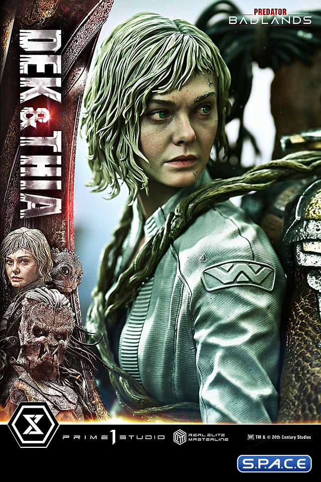 1/3 Scale Dek & Thia Deluxe Real Elite Masterline Statue - Bonus Version (Predator: Badlands)