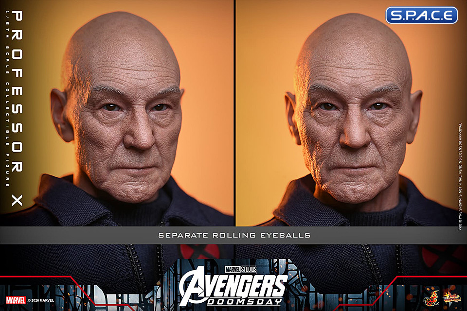 1/6 Scale Professor X Movie Masterpiece MMS917 (Avengers: Doomsday)