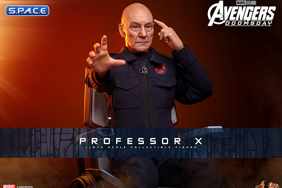 1/6 Scale Professor X Movie Masterpiece MMS917 (Avengers: Doomsday)