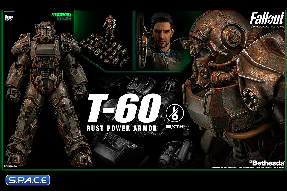 1/6 Scale T-60 Rust Power Armor (Fallout)