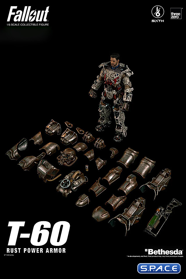 1/6 Scale T-60 Rust Power Armor (Fallout)