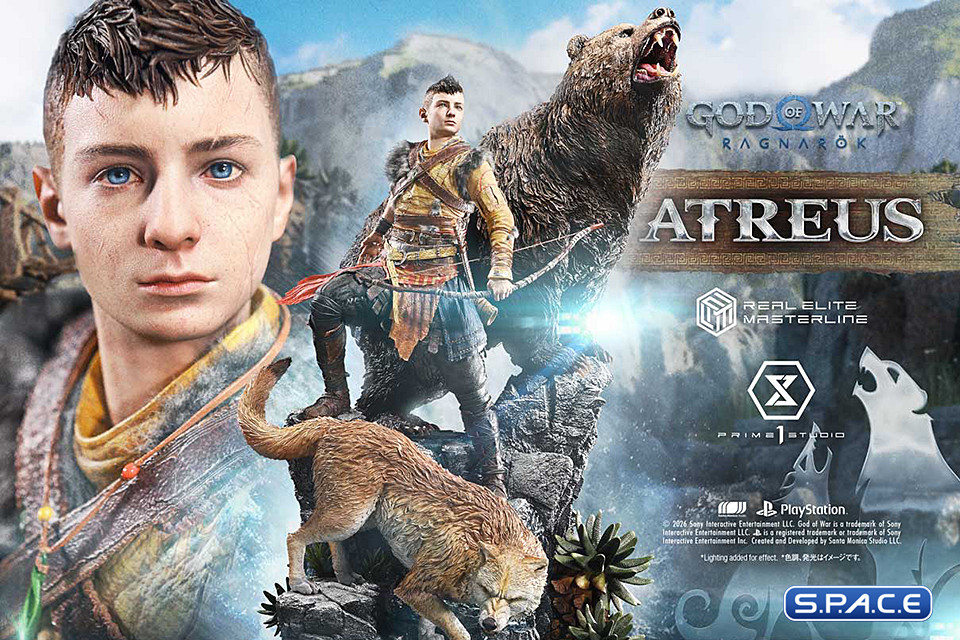 1/3 Scale Atreus Real Elite Masterline Statue (God of War Ragnar�k)