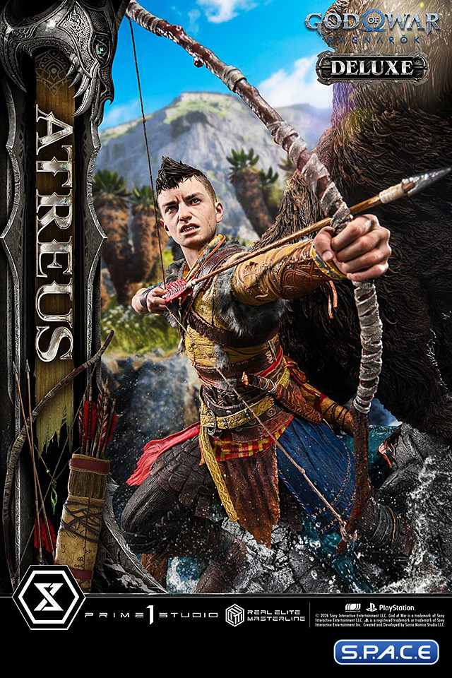 1/3 Scale Atreus Deluxe Real Elite Masterline Statue - Bonus Version (God of War Ragnar�k)