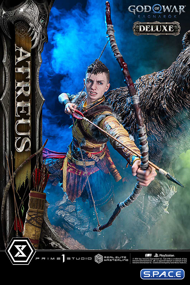1/3 Scale Atreus Deluxe Real Elite Masterline Statue - Bonus Version (God of War Ragnar�k)