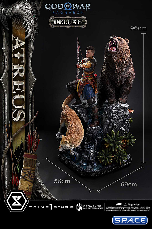 1/3 Scale Atreus Deluxe Real Elite Masterline Statue - Bonus Version (God of War Ragnar�k)