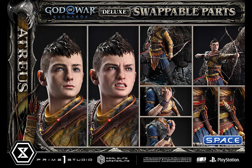 1/3 Scale Atreus Deluxe Real Elite Masterline Statue - Bonus Version (God of War Ragnar�k)