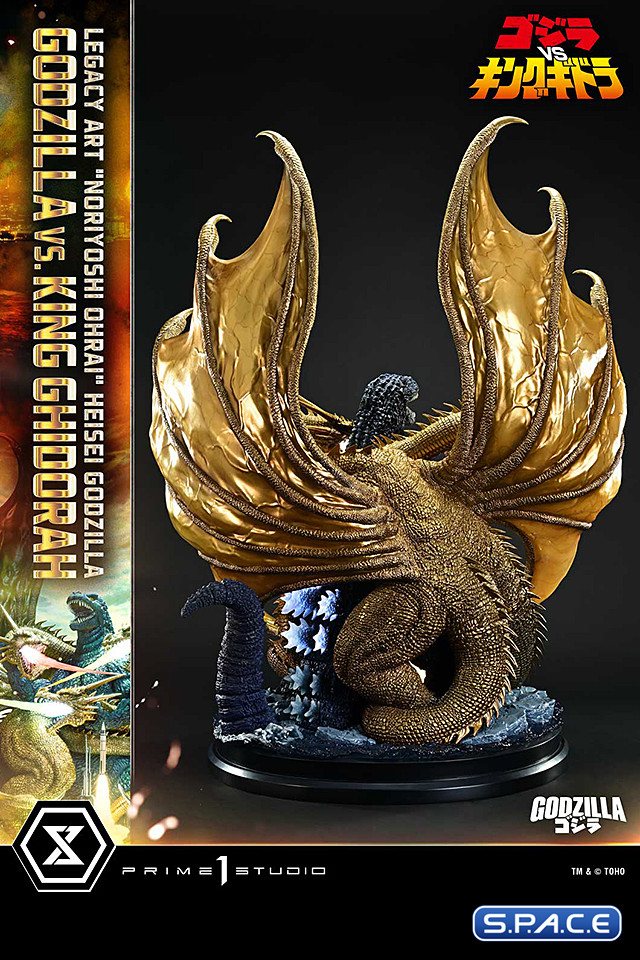 Godzilla vs. King Ghidorah Legacy Art �Noriyoshi Ohrai� Statue (Godzilla vs. King Ghidorah)